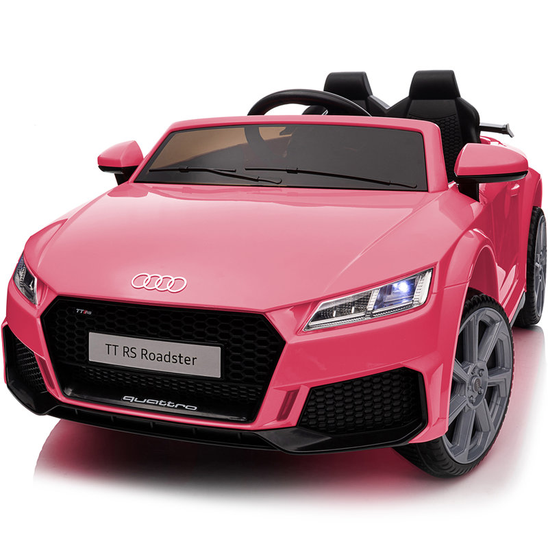 Outfunny 12V Licensed Audi TT RS Ride on Car Electric Toy Car for Kids Reviews Wayfair